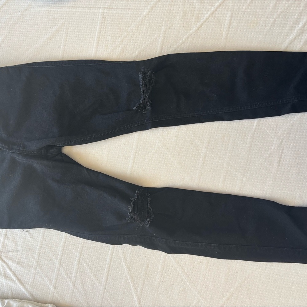 Hollister Black Ripped Jeans